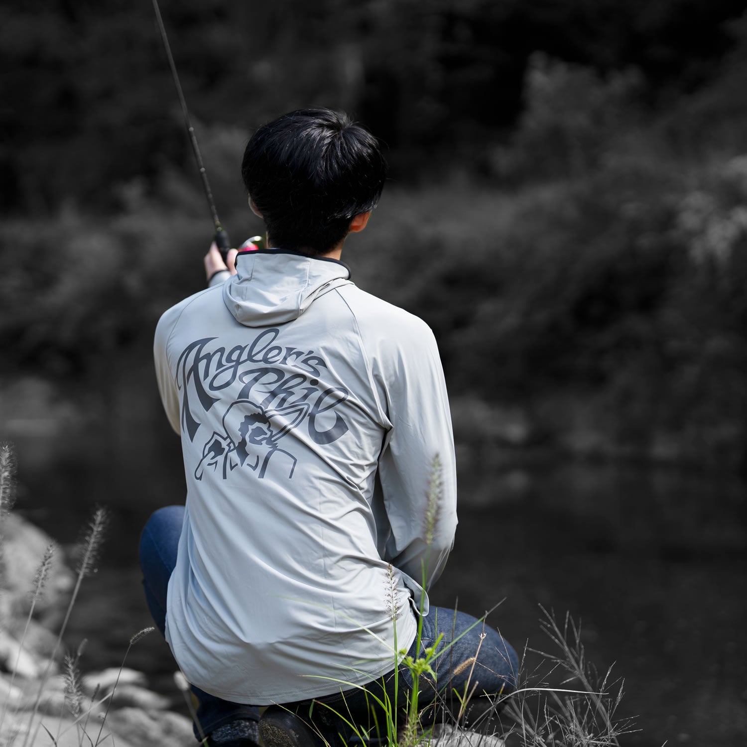 PATCH ACTIVE COOL HOODIE UV