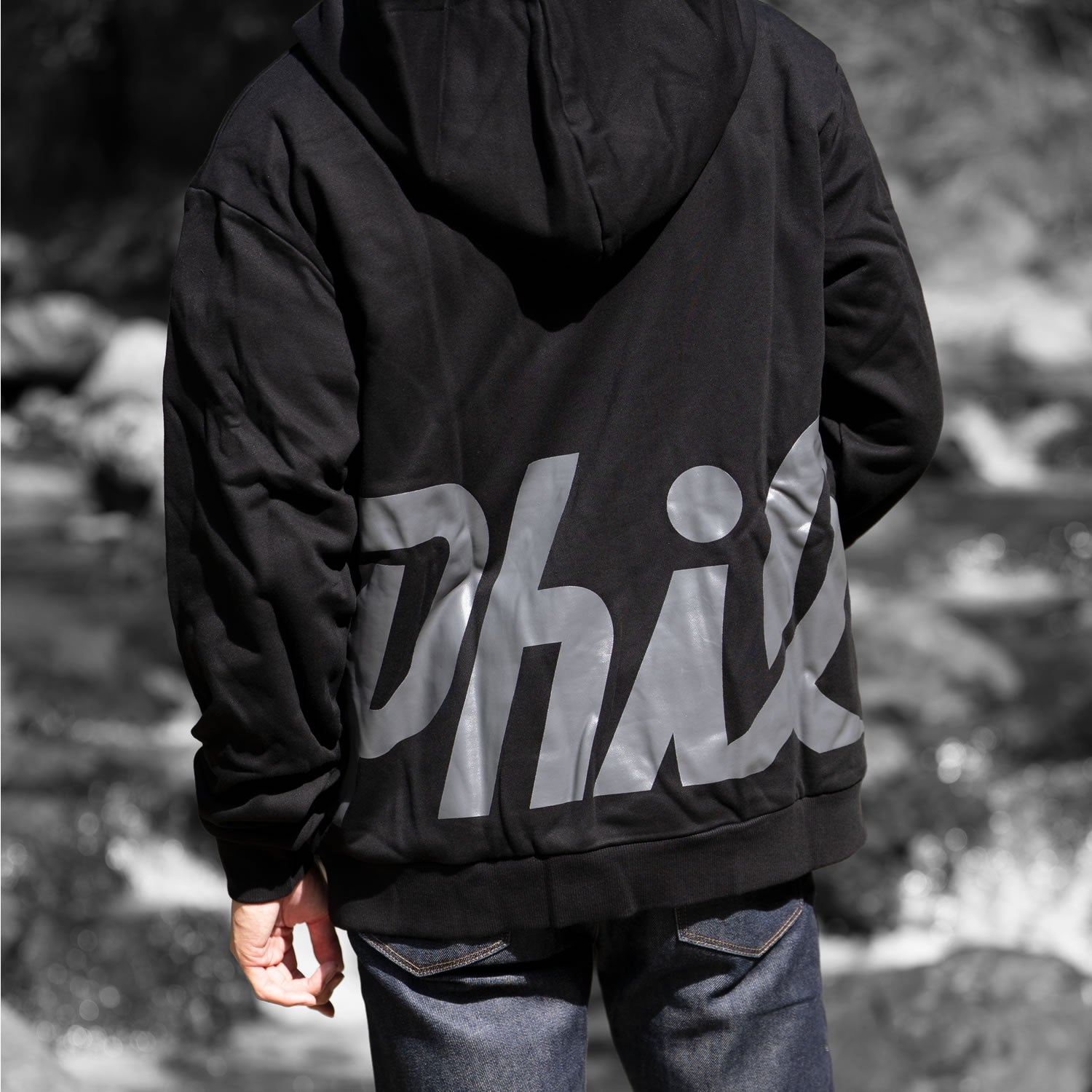 OVER SIZE GRAFIX LOGO HOODIE | THICK COTTON