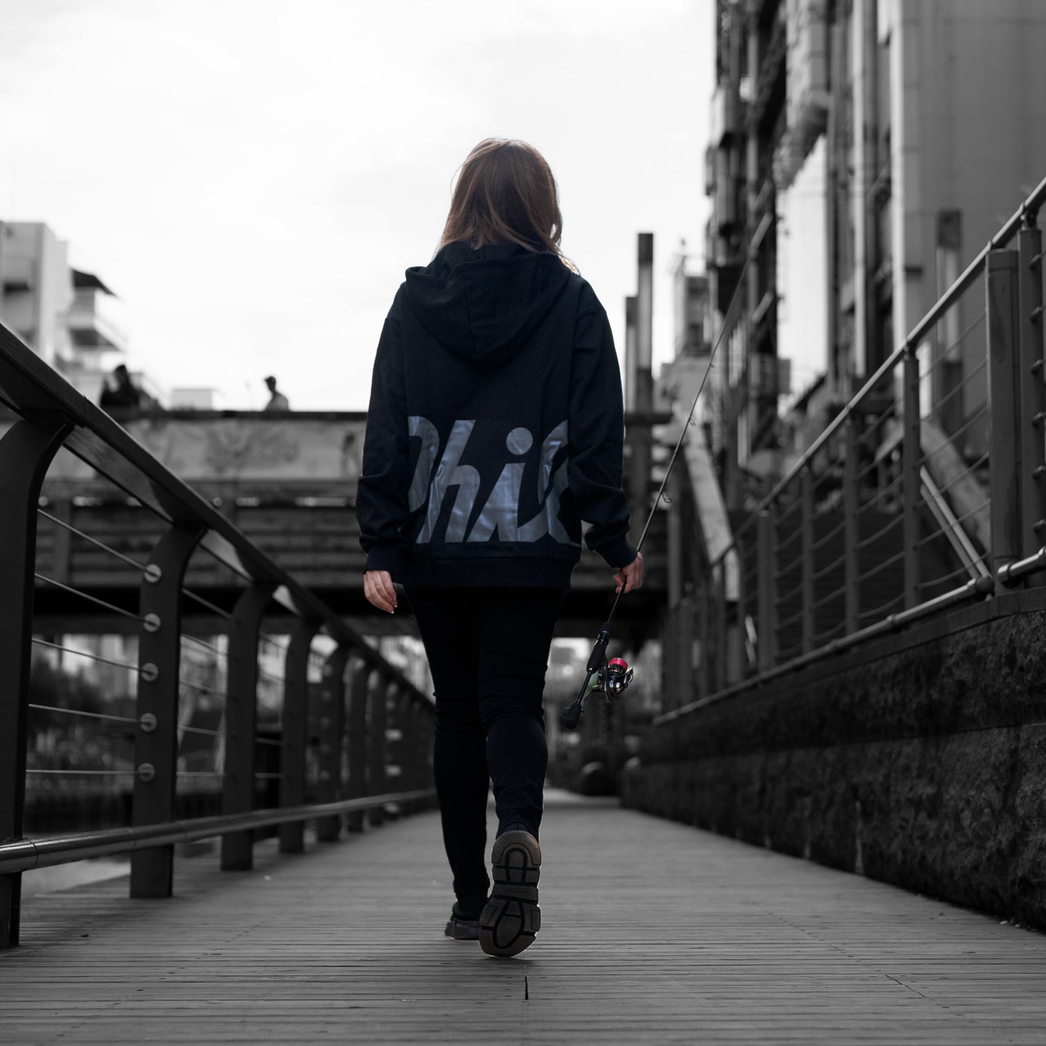 OVER SIZE GRAFIX LOGO HOODIE | THICK COTTON