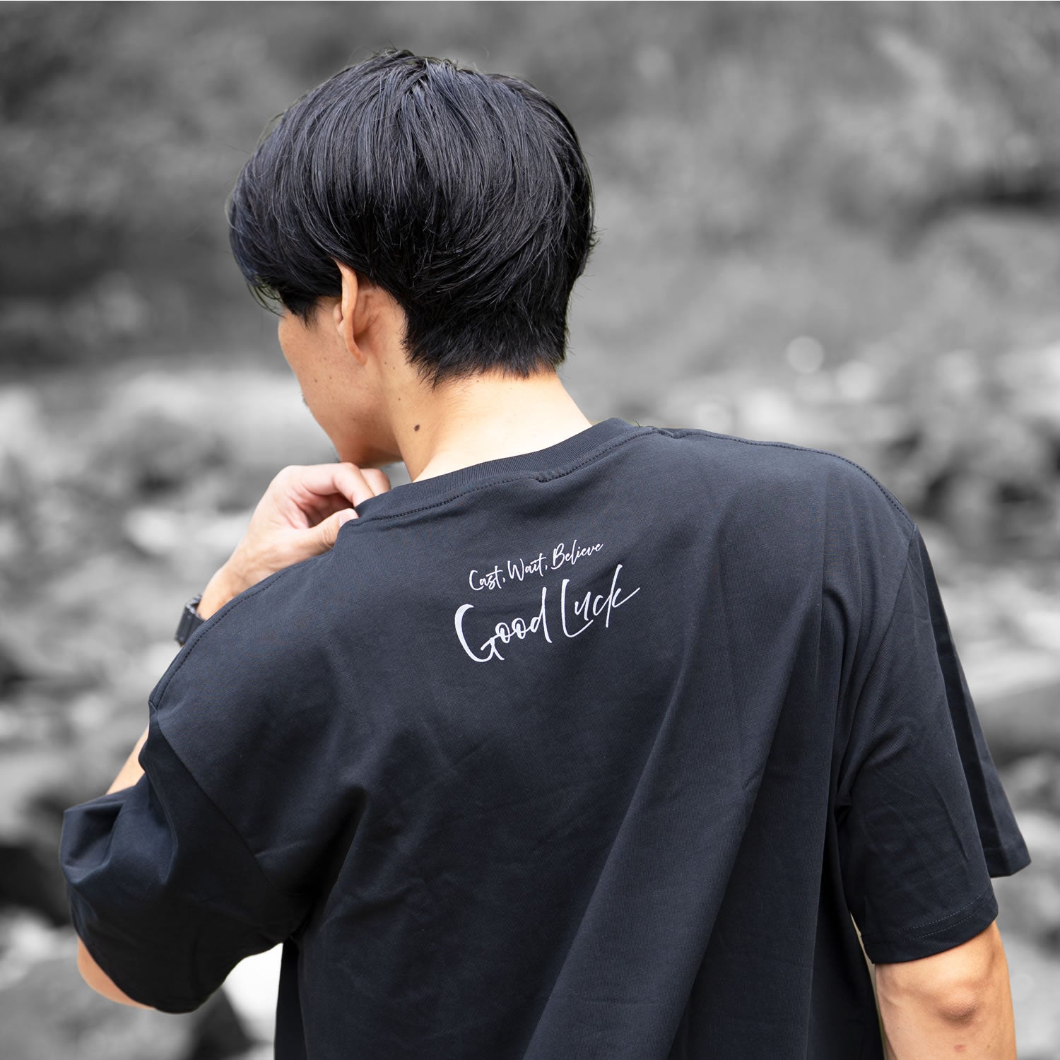 BLOCK ANGLER TEE