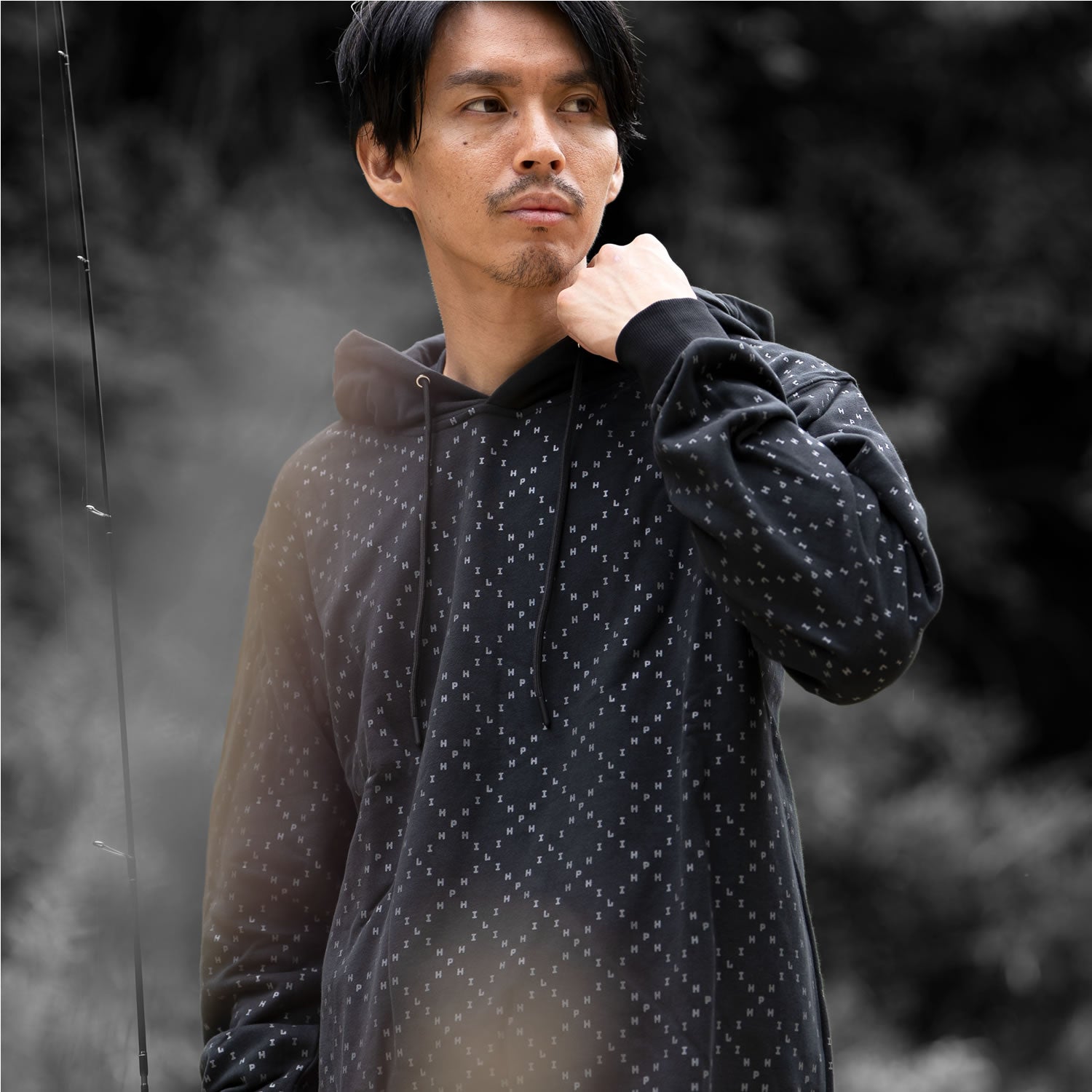 MONOGRAM HOODIE | COTTON