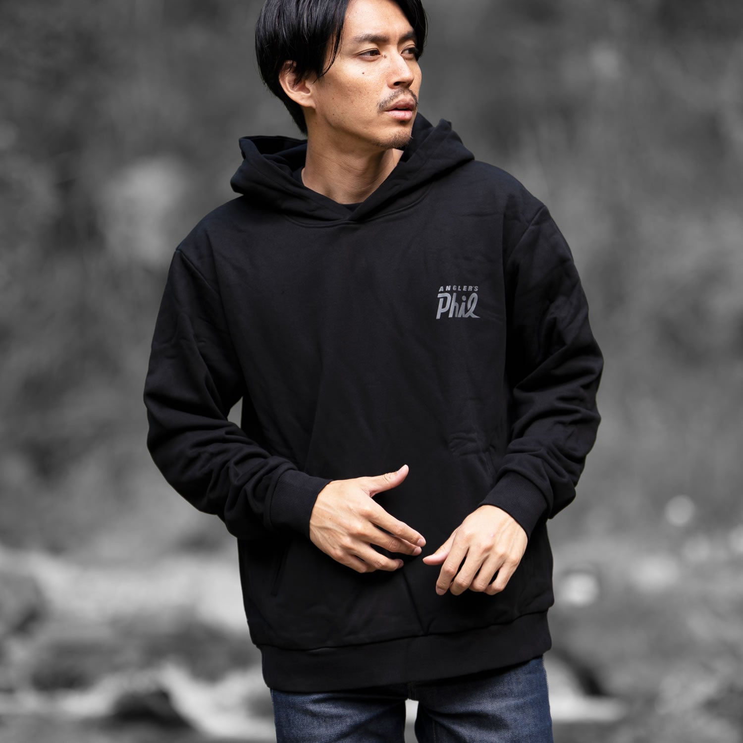 OVER SIZE GRAFIX LOGO HOODIE | THICK COTTON